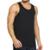Regata Masculina Camiseta 100% Algodão Blusa Camisa Lisa - Preto