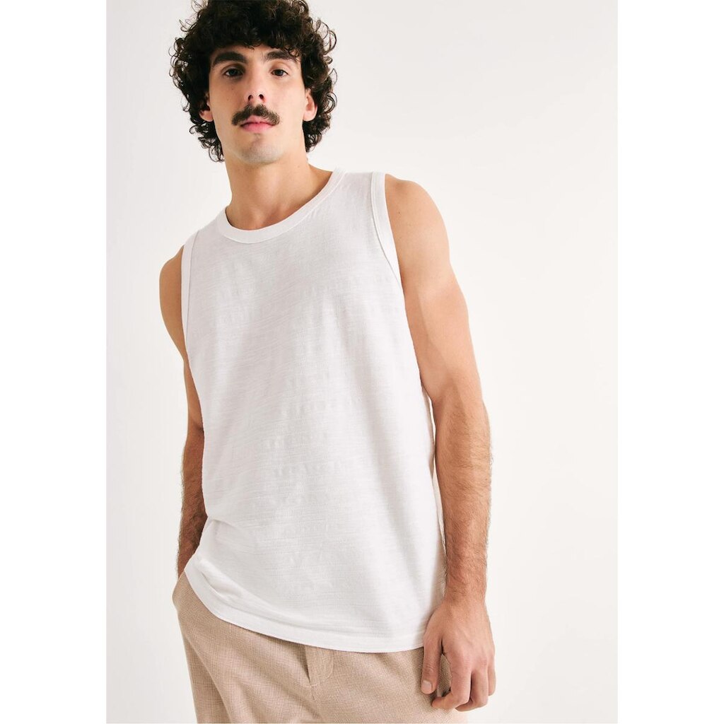 Regata Masculina Regular Texturizada