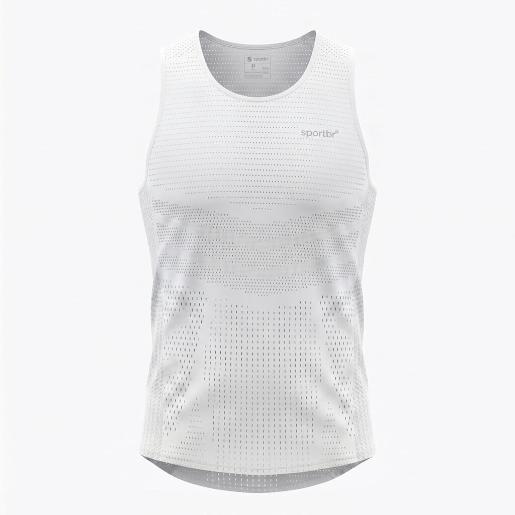 Regata Masculina Sportbr AirMesh Run Free - Branca