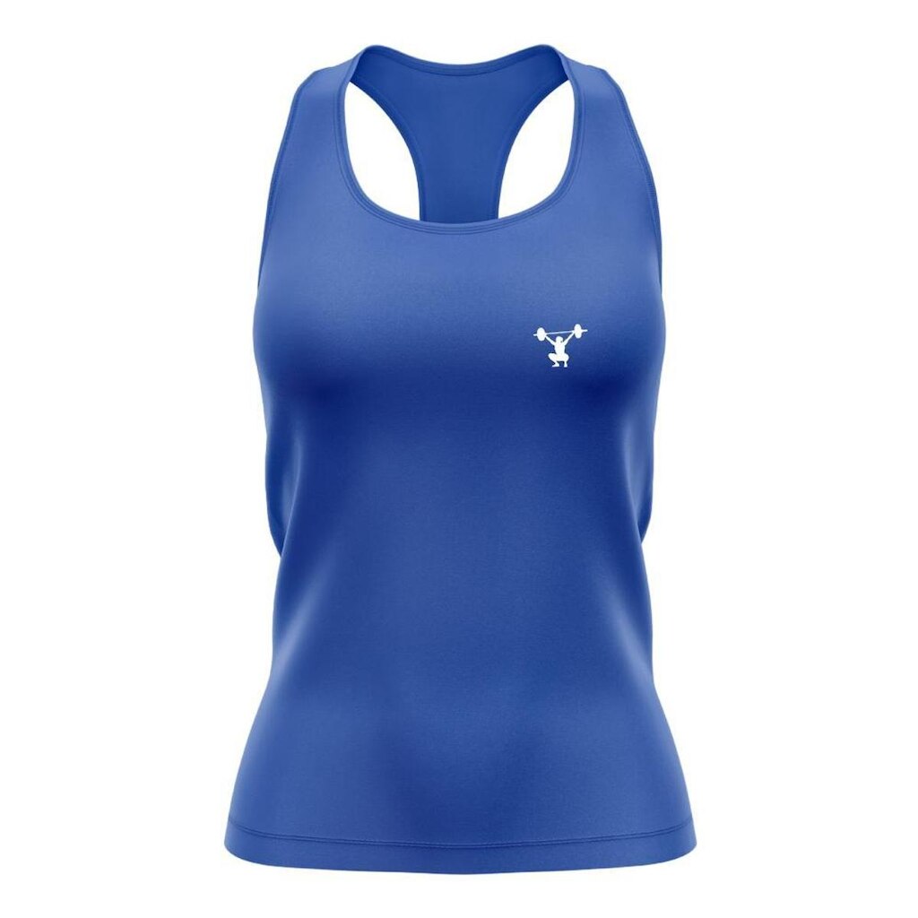 Regata Nadador Feminina Dry Proteção Solar Estampada Agachamento