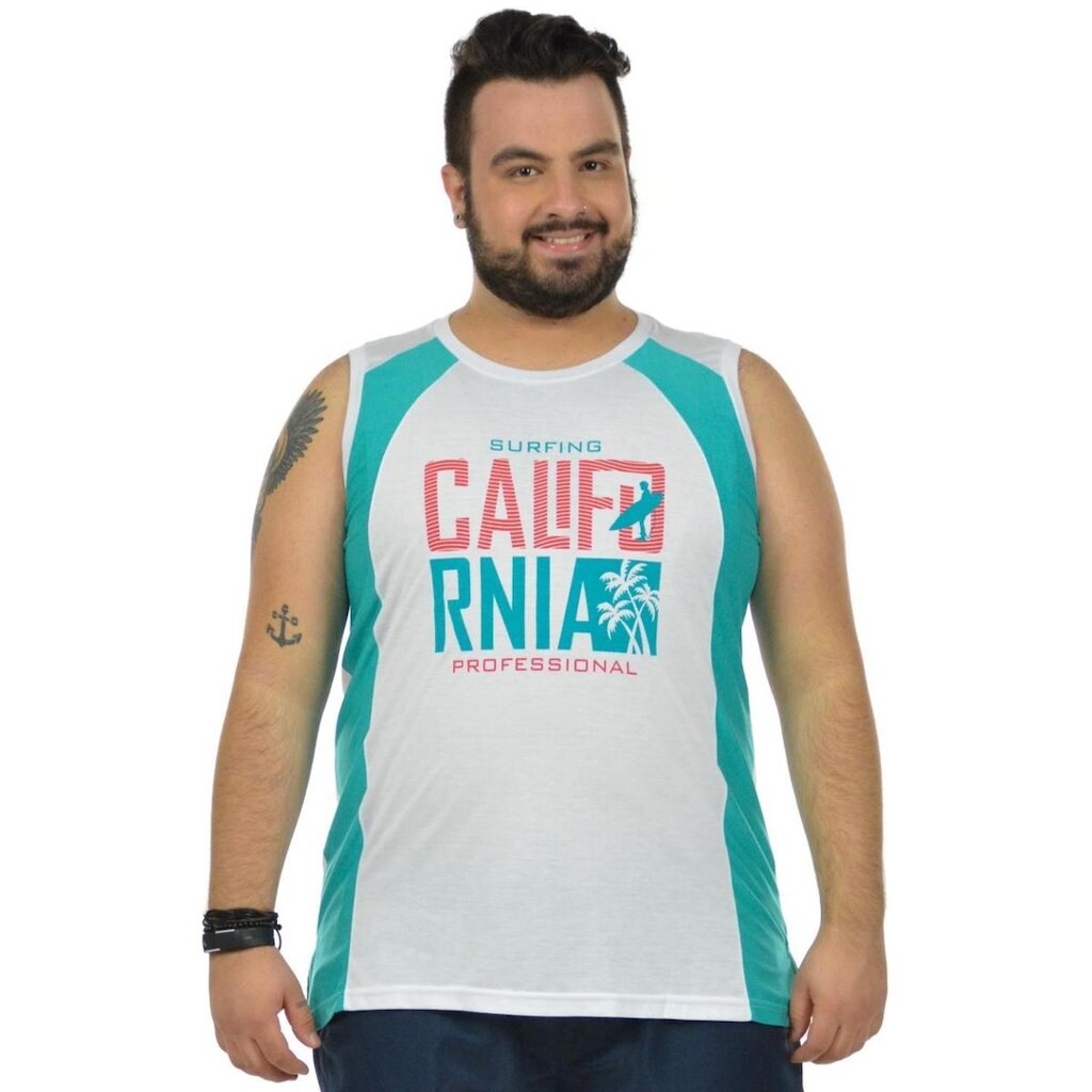 Regata nautica plus size fenomenal(sem elasticidade) Preto 48