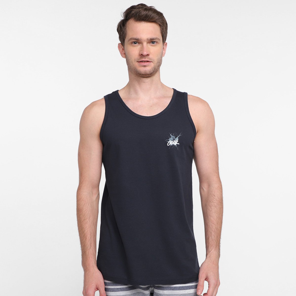 Regata Occy Básica Western Masculina - Marinho Menor preço em Regata Occy Básica Western Masculina - Marinho