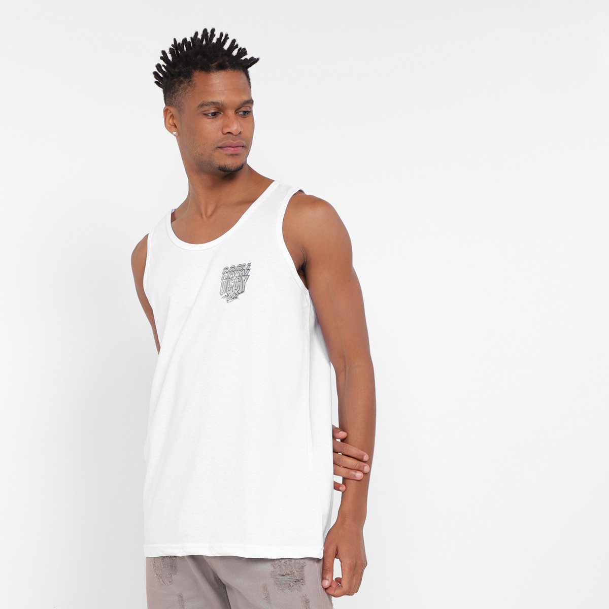 Regata Occy Manu Estampada Masculina - Branco é ruim? Regata Occy Manu Estampada Masculina - Branco é boa?