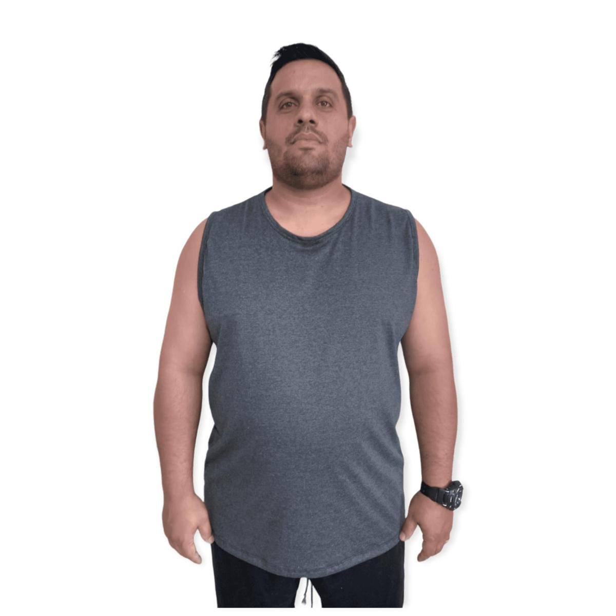Regata Plus Size Masculina De Algodão Camiseta Grande é ruim? Regata Plus Size Masculina De Algodão Camiseta Grande é boa?