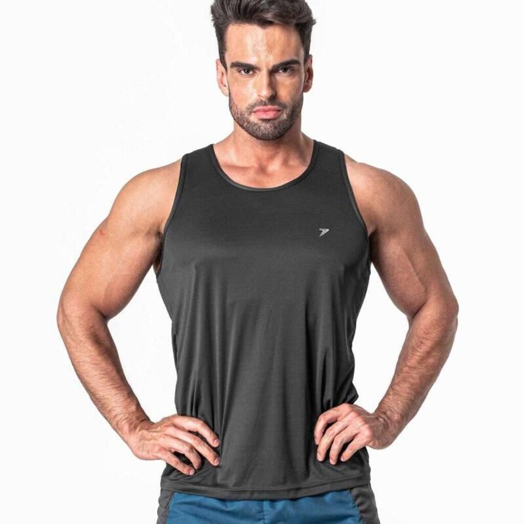 Regata Poker Básica Access - Masculina - Preto - M