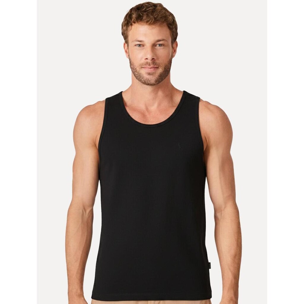 Regata Reserva Masculina Machão Wellen Preta