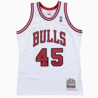 Regata Retrô NBA Chicago Bulls #45 - Branca- 1994 -1995 Cor:;Genero:Unissex;tamanho:P