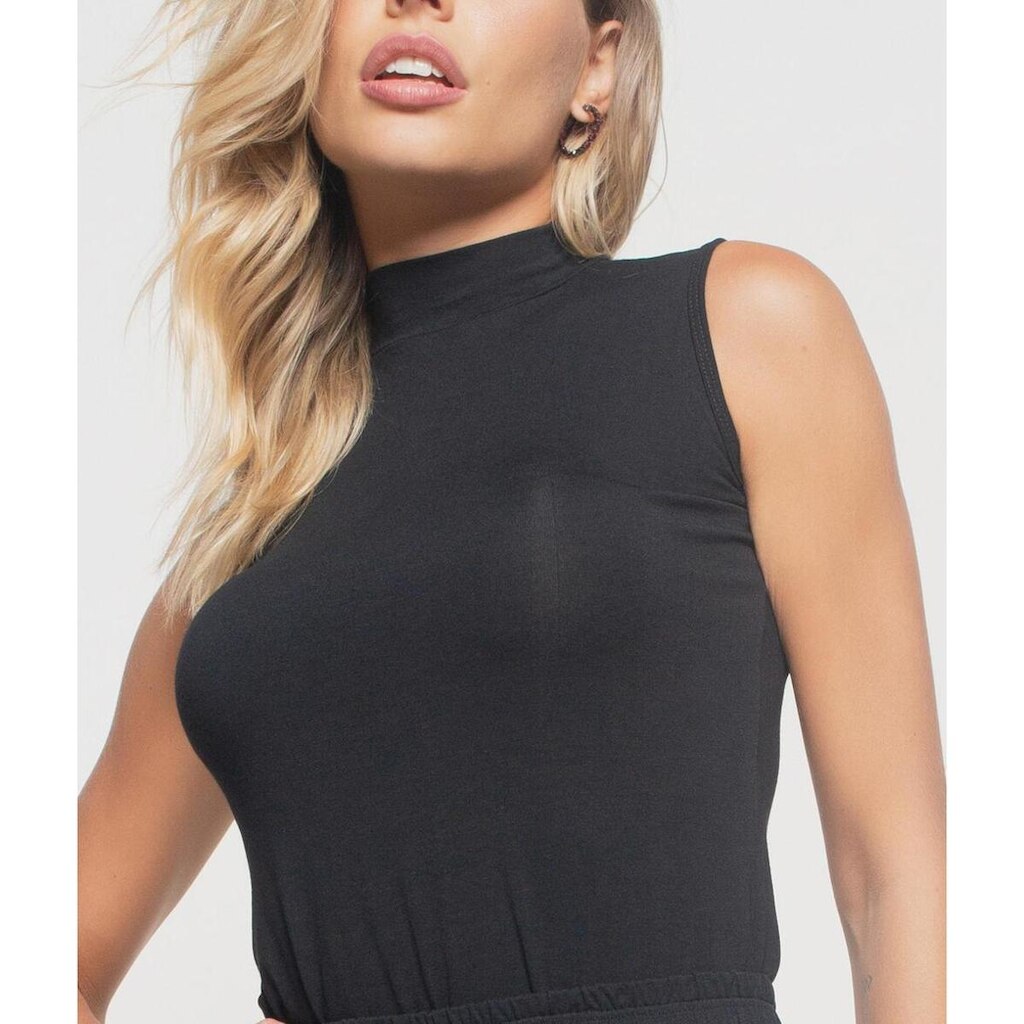 Regata Salvatore Fashion Gola Alta Malha Feminina