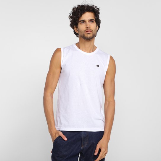 Regata Ultimato Básica Masculina - Branco