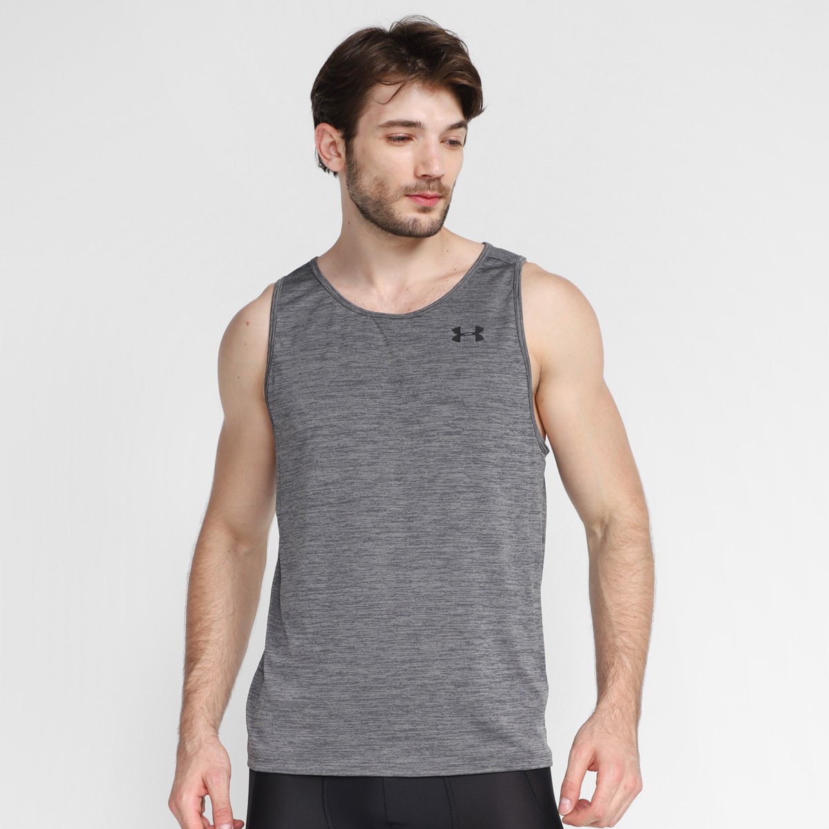 Regata Under Armour Tech 2.0 Tank Masculina - Cinza+Prata é ruim? Regata Under Armour Tech 2.0 Tank Masculina - Cinza+Prata é boa?