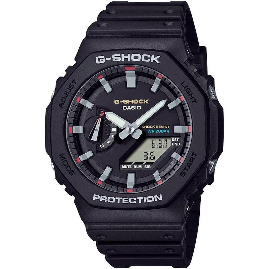 Relógio Casio G-Shock GA-2100RL-1ADR Resistente a choques