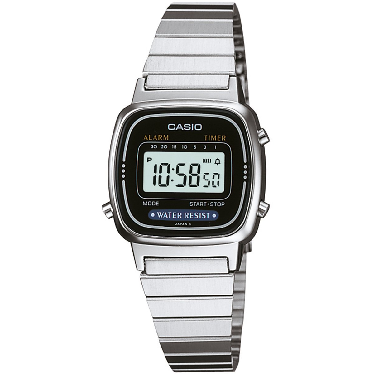 Relógio Casio Vintage LA670W Feminino Menor preço em Relógio Casio Vintage LA670W Feminino