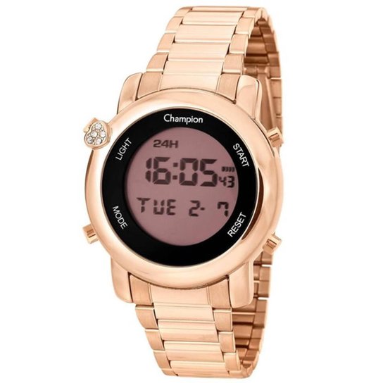 Relógio Champion Digital CH48126X Feminino - Rosa