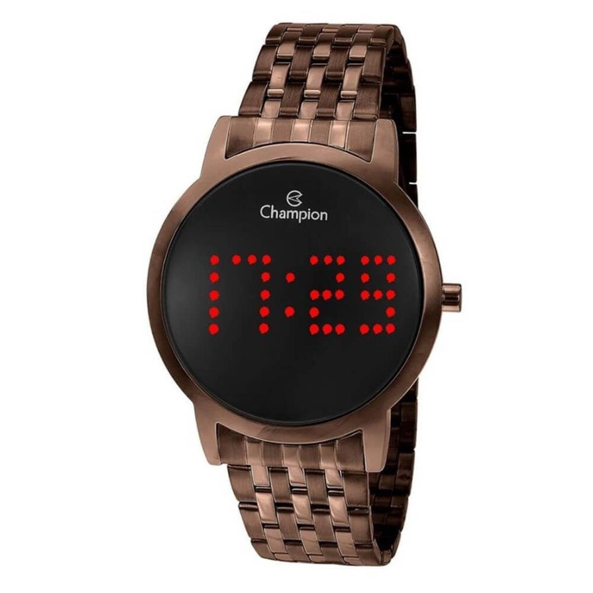 Relógio Champion Feminino Digital Led Ch40081M Marrom em Promoção | Ofertas  na Americanas