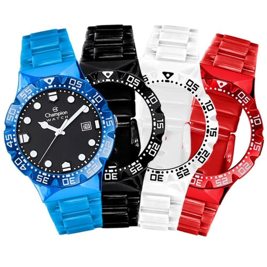 Relógio Champion Watch Troca Pulseiras