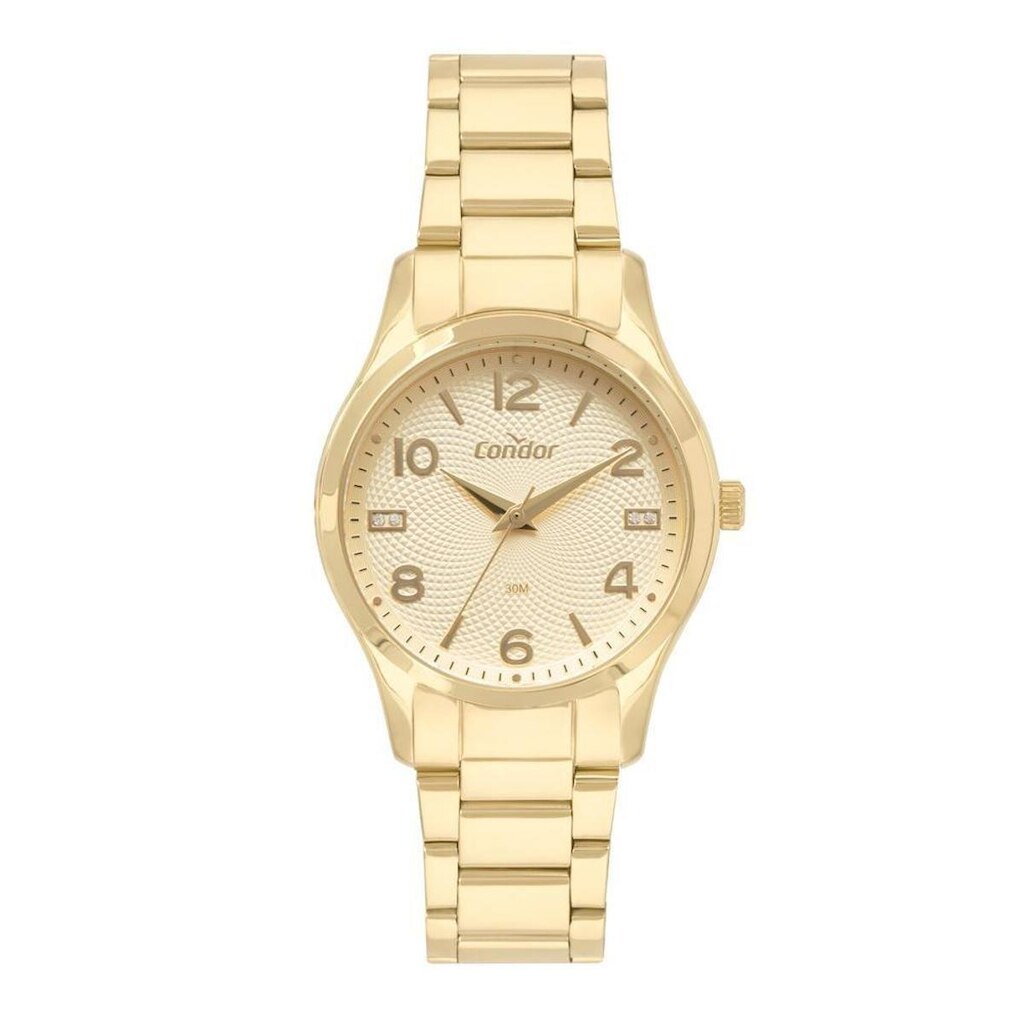 Relógio Condor Dia a Dia Dourado CO2036MVIK4D Feminino