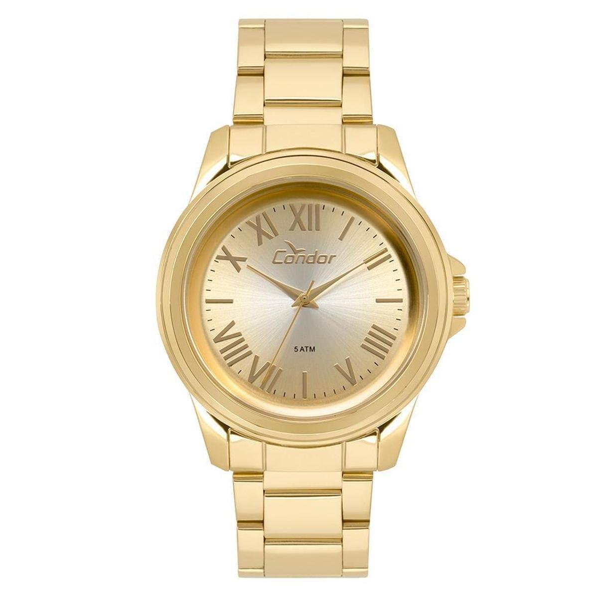 Relógio Condor Masculino Metal - CO2039AZ/4D CO2039AZ/4D - Dourado Menor preço em Relógio Condor Masculino Metal - CO2039AZ/4D CO2039AZ/4D - Dourado