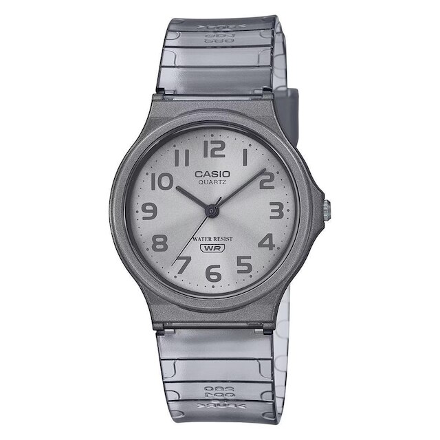 Relógio de Pulso Casio Standard Transparente MQ-24S-8B