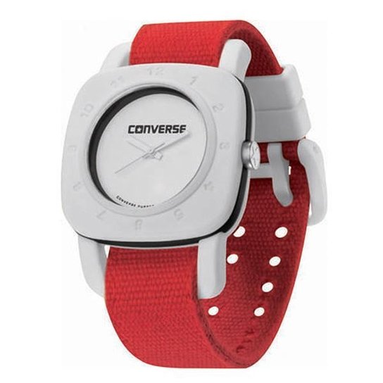 Relógio de Pulso CONVERSE 1908 Regular - Branco+Vermelho