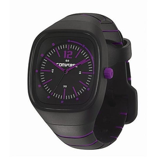 Relógio de Pulso CONVERSE Rebound - Preto+Roxo