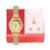 Relógio de Pulso Feminino Condor CO2035MZS/K4K Colar e Brincos - Dourado