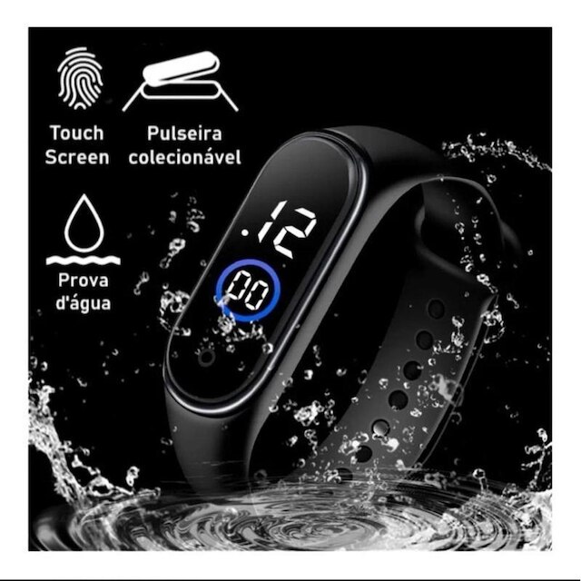 Relógio de Pulso Masculino Ascension Digital A Prova D'agua
