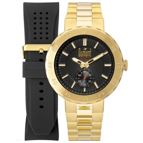 Relógio Dumont Rotor DUVD78BZ/4P DUVD78BZ/4P - Dourado