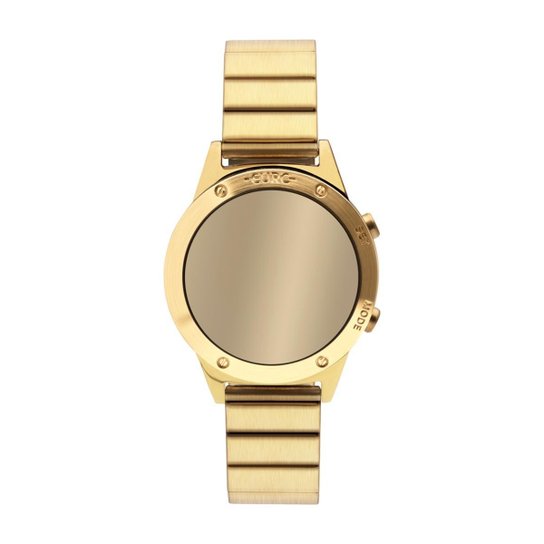 Relógio Euro Fashion Fit Reflexos Feminino - Dourado