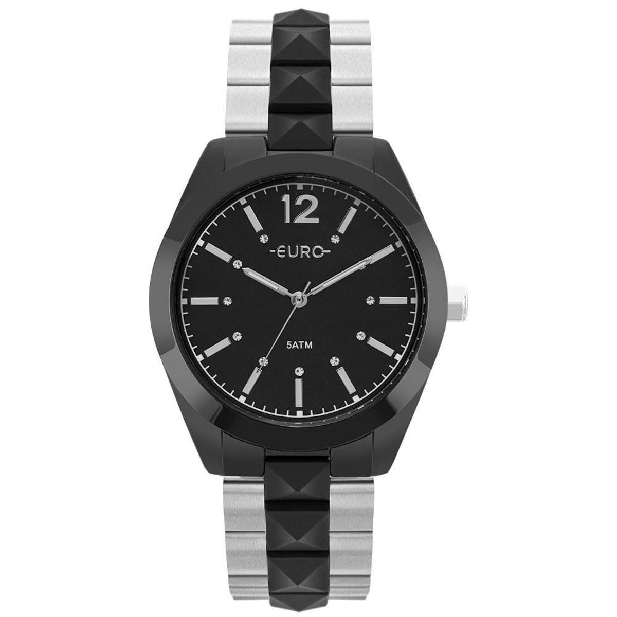 Relógio Euro Feminino Metal Glam - EU2036YMN/4P EU2036YMN/4P - Prata Menor preço em Relógio Euro Feminino Metal Glam - EU2036YMN/4P EU2036YMN/4P - Prata