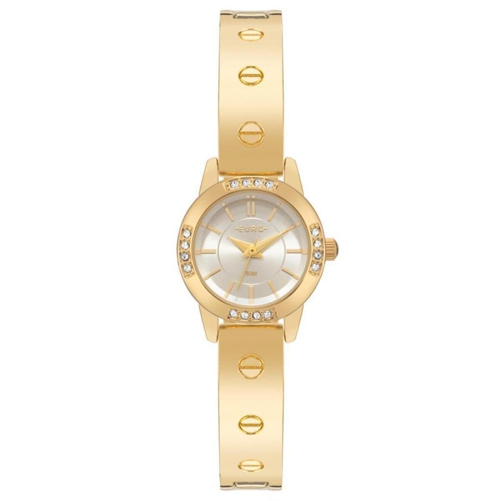 Relógio Euro Feminino Ref: Eu2035zbi/5c Bracelete Dourado