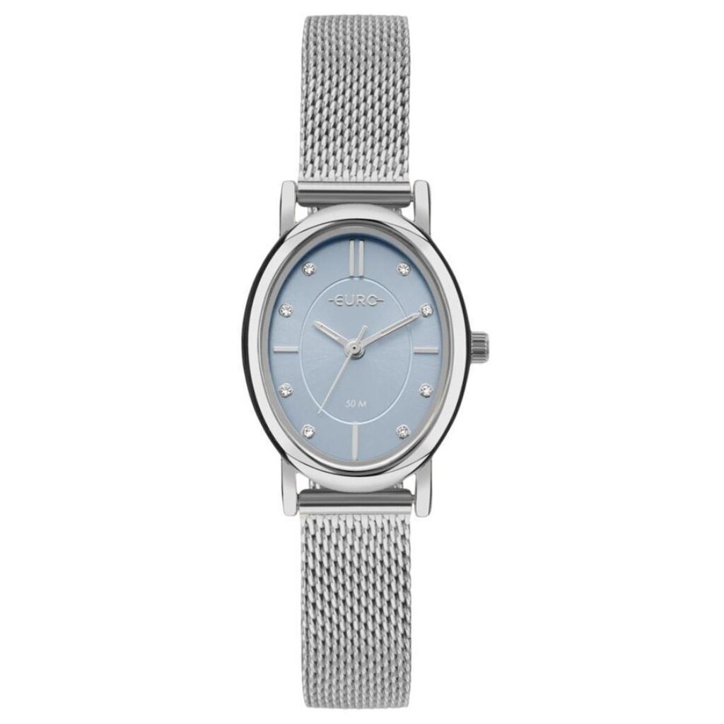 Relógio Euro Feminino Ref: Eu2035zbv/4c Mesh Oval Dourado