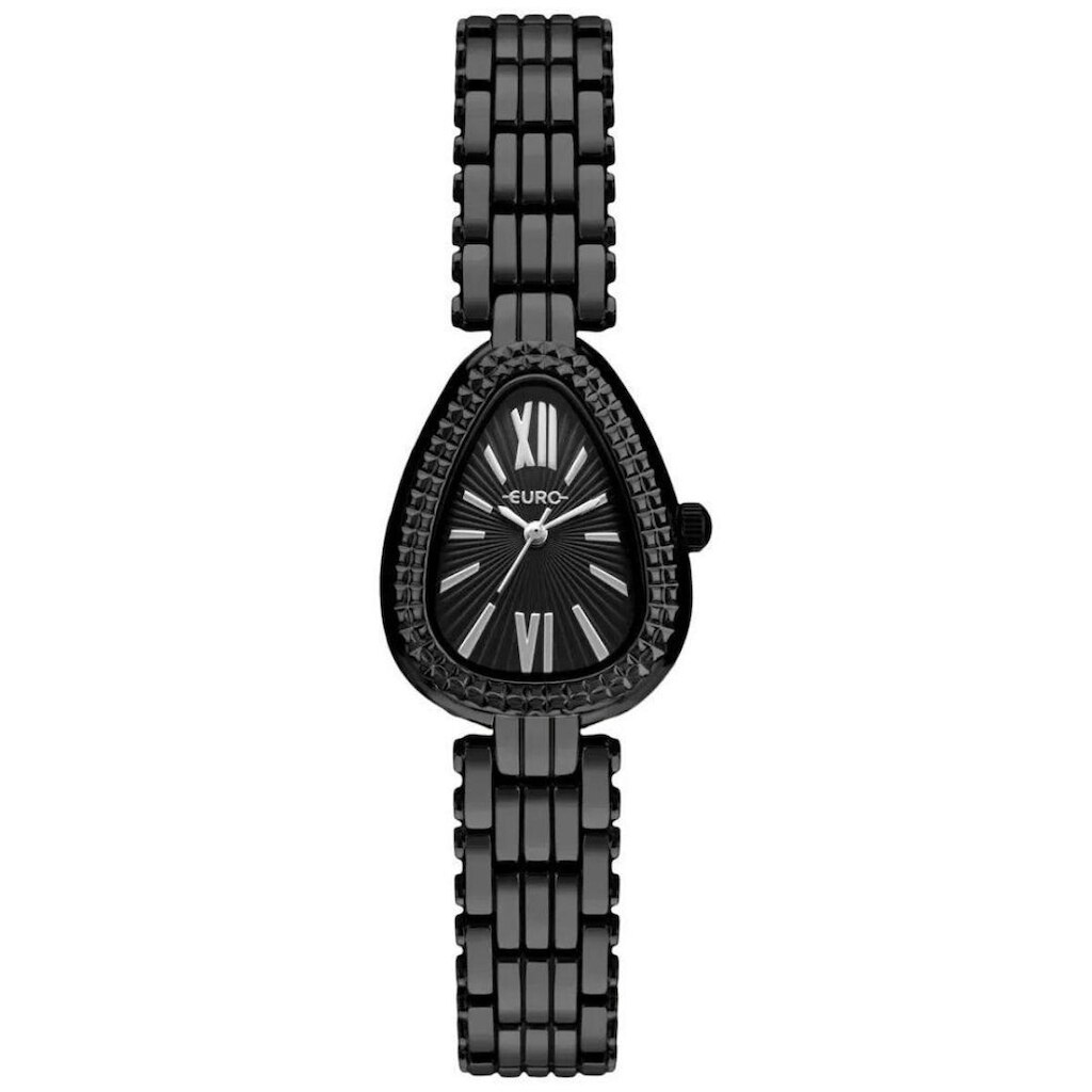 Relógio Euro Feminino Serpentes Cobra Preto Eu2035zdf/5p Preto Serpente All Black