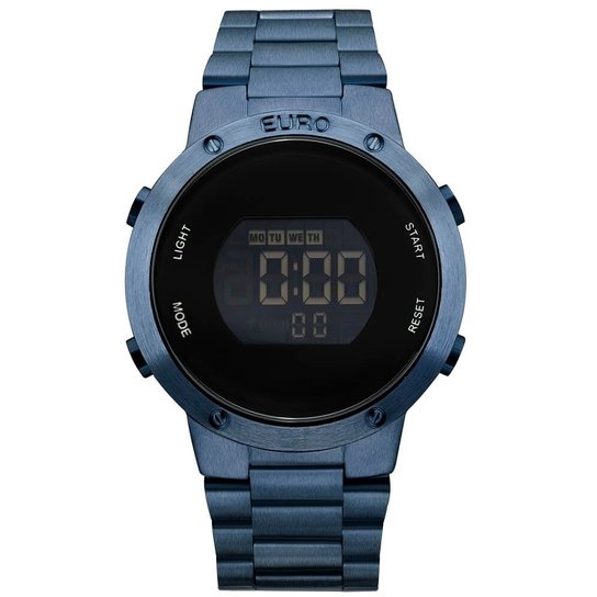 Relógio Euro Metal Trendy EUBJ3279AC/4A Digital - Azul