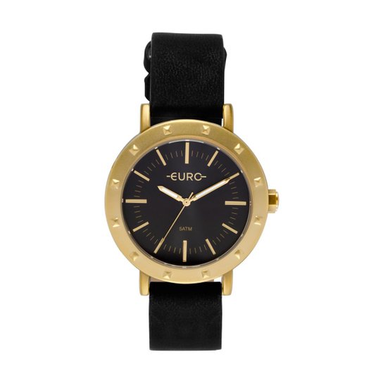 Relógio Euro Spike Fever Casual Feminino - Preto