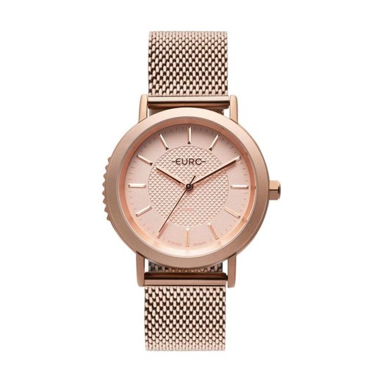 Relógio Euro Strong Woman Spikes Rosé Feminino - Rose Gold