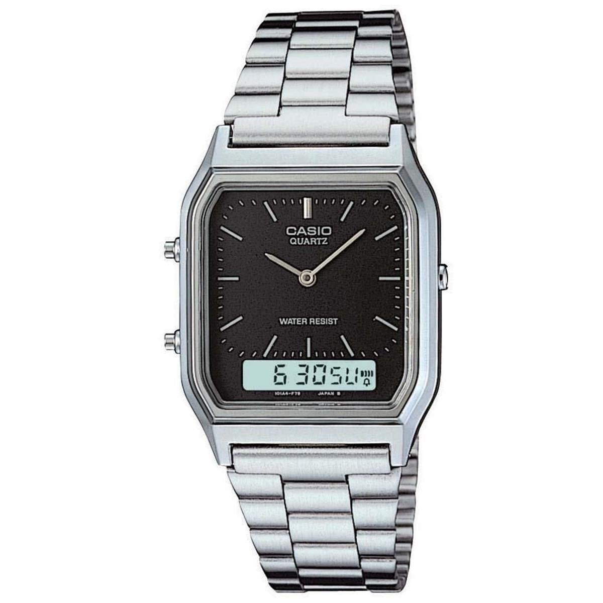 Relógio Feminino Casio Analógico/Digital Social Menor preço em Relógio Feminino Casio Analógico/Digital Social