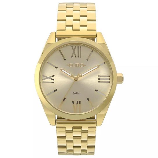 Relógio Feminino Euro EU2035YNG/4P 40mm Aço - Dourado