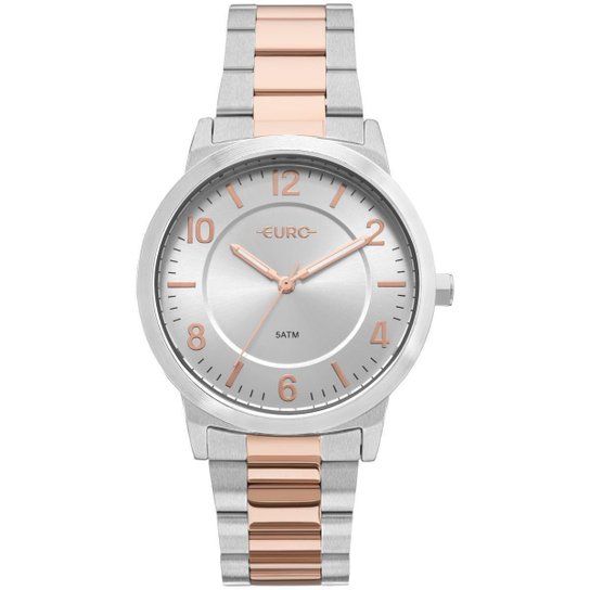 Relógio Feminino Euro EU2036YLW/5K Aço - Prata