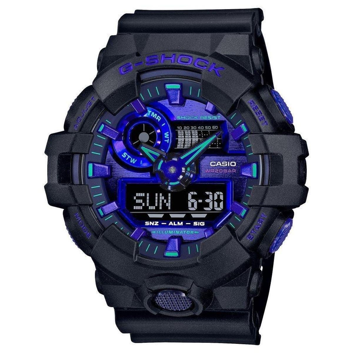 Relógio G-Shock GA-700VB Menor preço em Relógio G-Shock GA-700VB