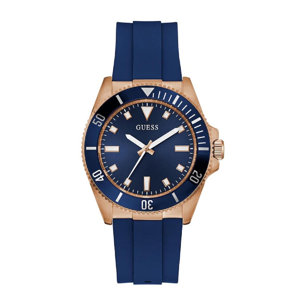 Relógio Guess Masculino GW0969G3 Azul e Rose