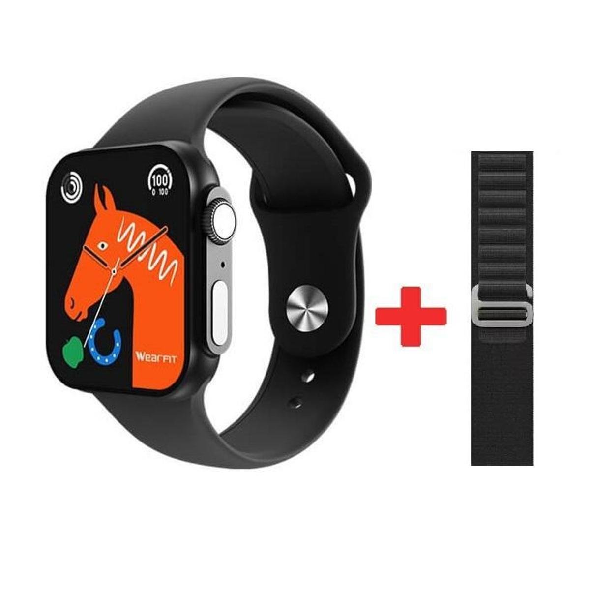 Relogio Inteligente Smartwatch HW8 Ultra Original Watch 8 Lançamento 2023 Nfc Comando de Voz Siri - Preto Menor preço em Relogio Inteligente Smartwatch HW8 Ultra Original Watch 8 Lançamento 2023 Nfc Comando de Voz Siri - Preto