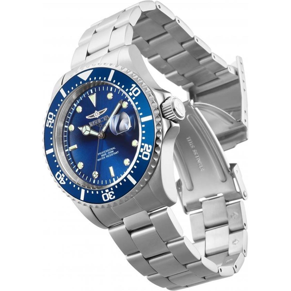 Relogio Invicta Masculino Pro Diver Prata Classico Menor preço em Relogio Invicta Masculino Pro Diver Prata Classico