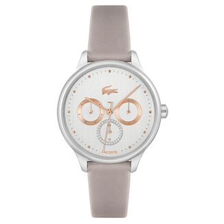 Relógio Lacoste Feminino Couro Cinza 2001207 05 ATM