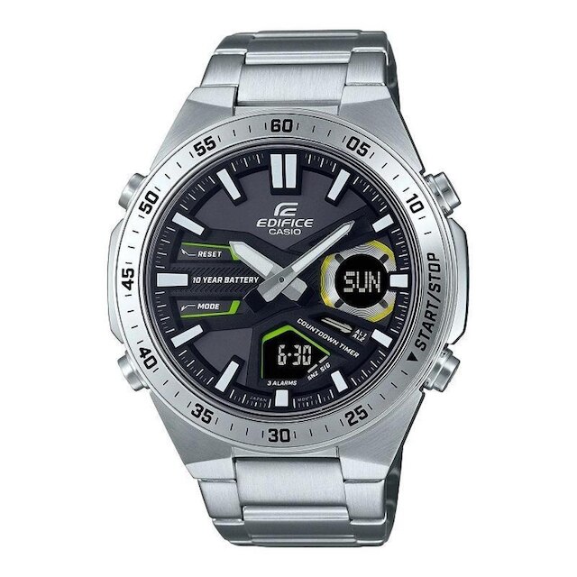 Relógio Masculino Anadigi Casio Edifice A Prova D'Água EFV-C110D-1A3VDF