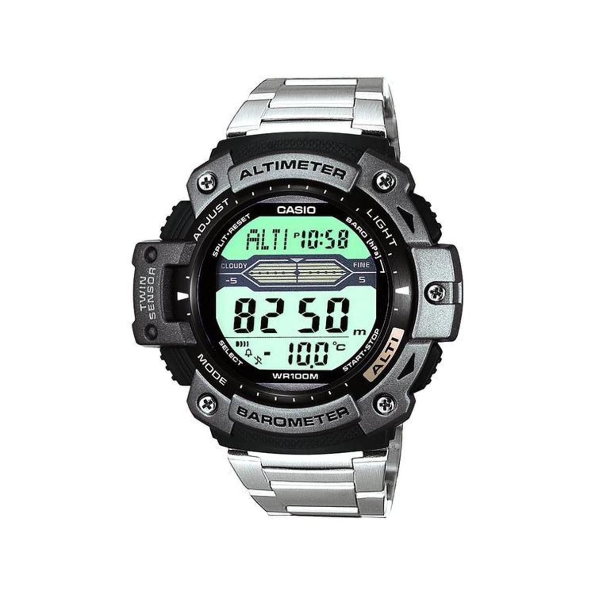 Relógio Masculino Casio Digital - Prata Menor preço em Relógio Masculino Casio Digital - Prata