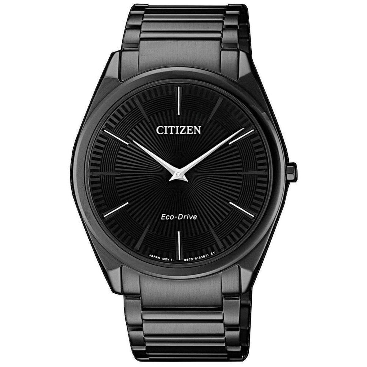 CITIZEN Eco-Drive H100 ブラック Relógio Masculino Eco-Drive Citizen Preto TZ20984D / AR3079-85E