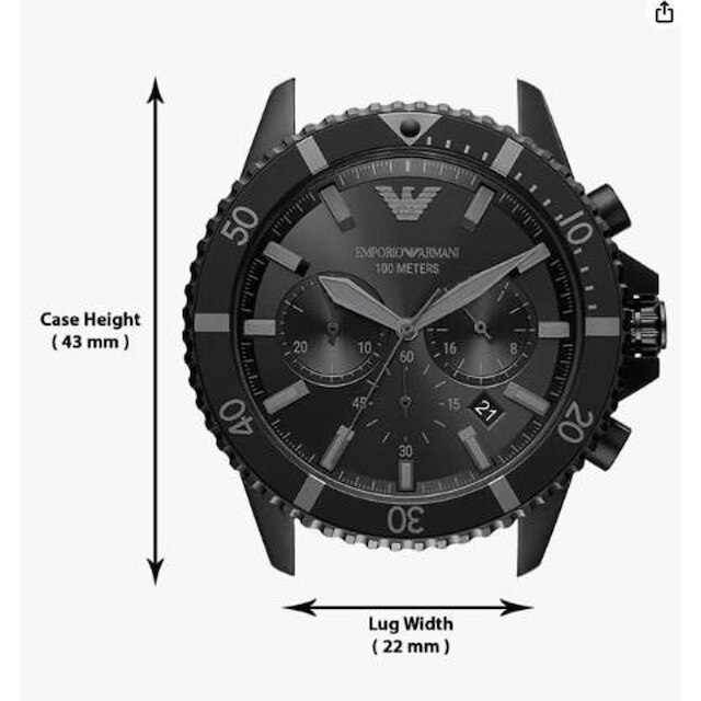 Relógio Masculino Empório Armani Ar11363 Á prova dágua
