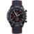 Relógio Masculino Esporte Fino Com Pulseira De Borracha Esportivo Analógico De Pulso Sport - Preto+Vermelho