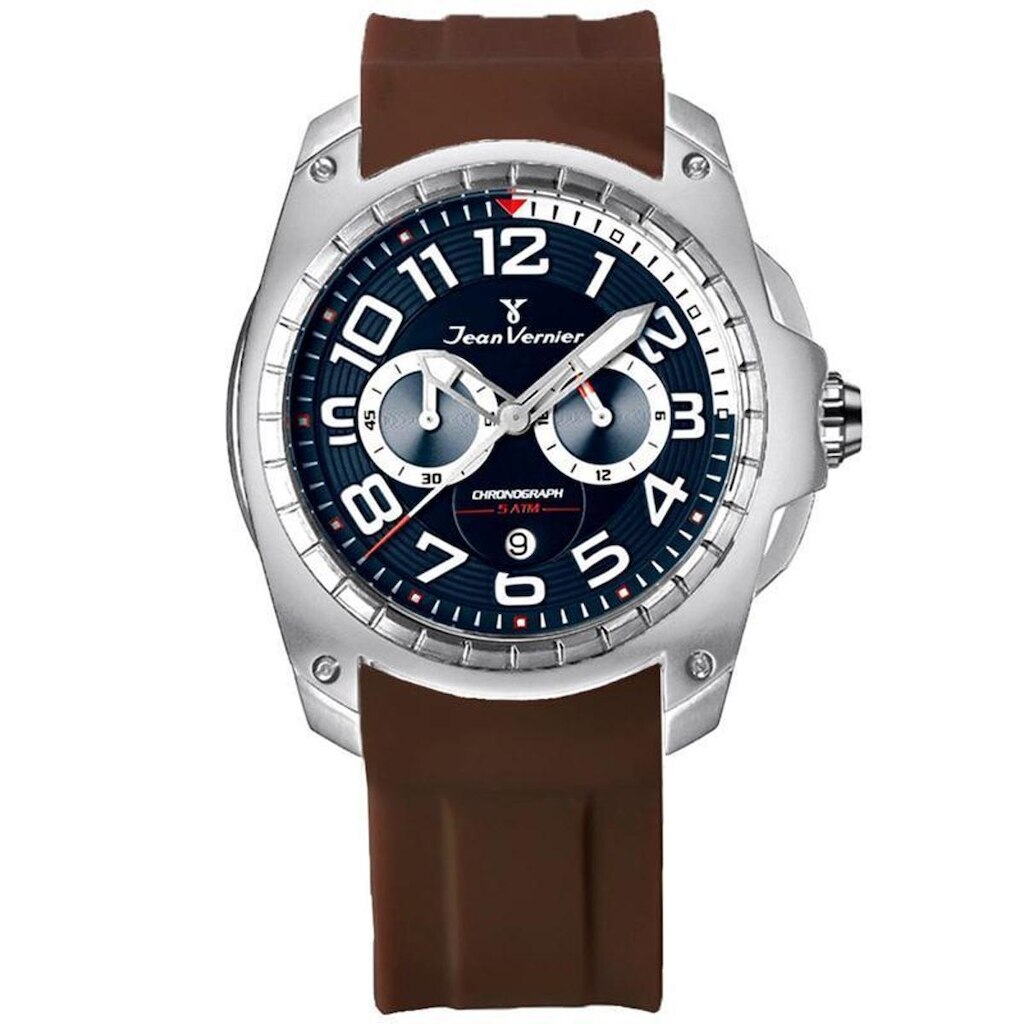 Relógio Masculino Jean Vernier Marrom JV00098-30M