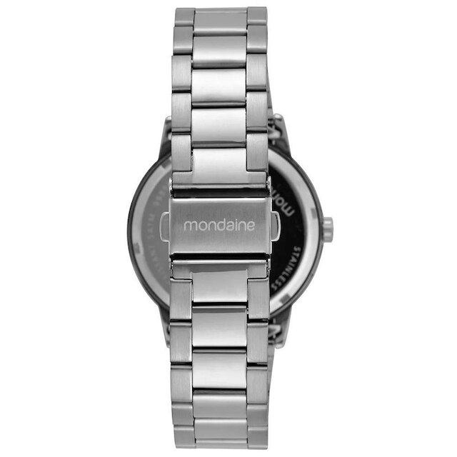 Relógio Masculino Mondaine Analógico Prata 99897G0MVNE3